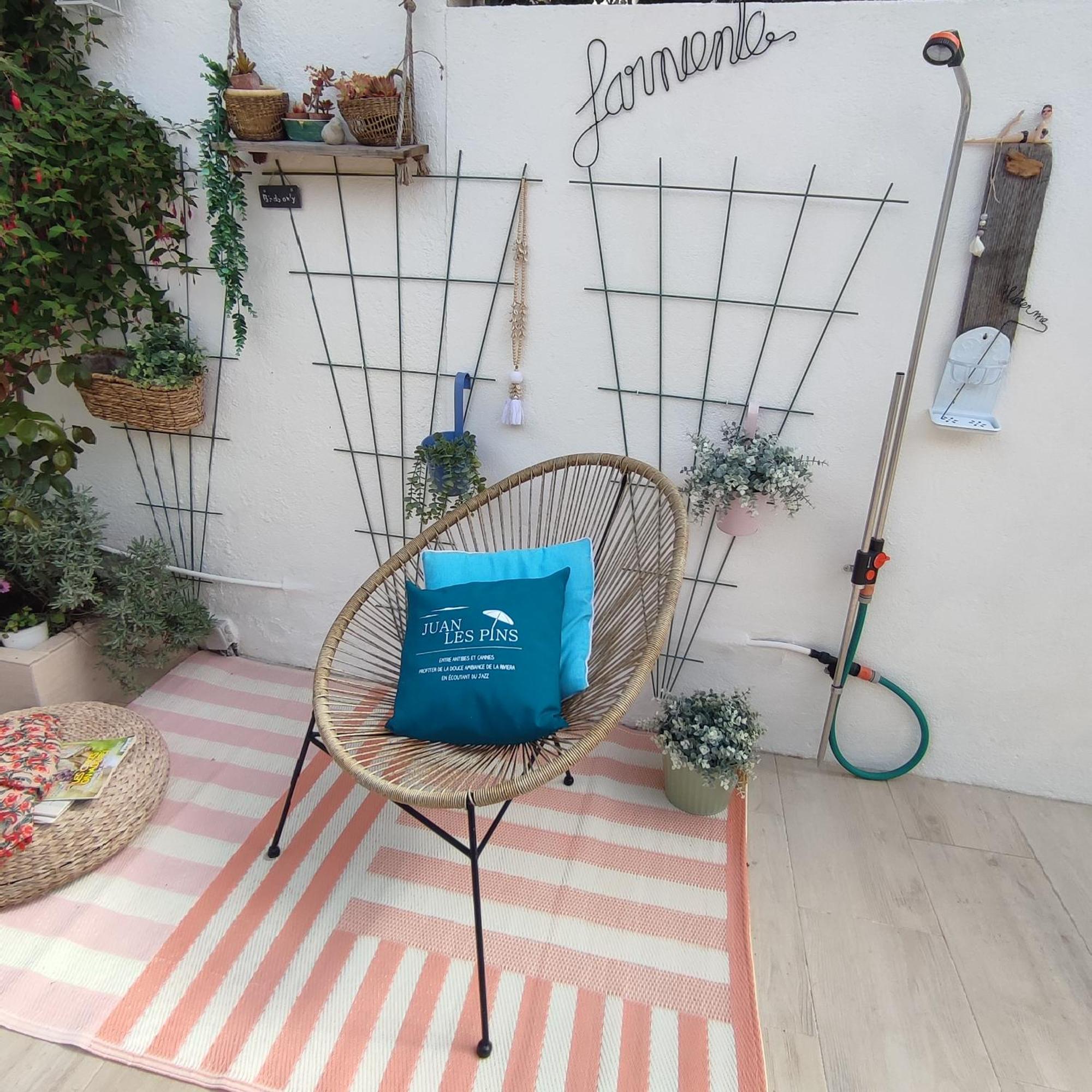 Juan Les Pins Plages Clim Wifi Maison Entiere Antibes Bagian luar foto