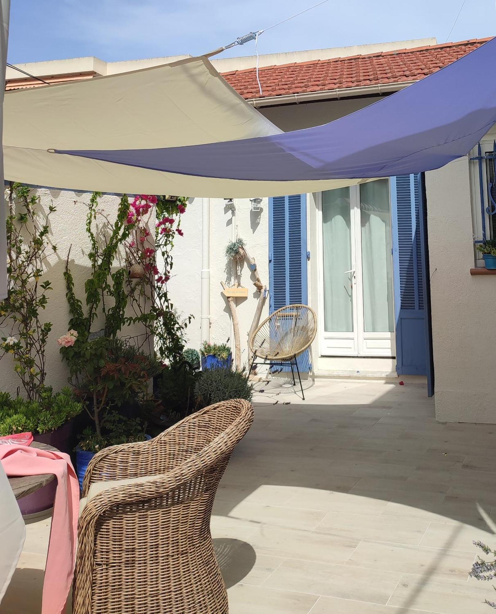Juan Les Pins Plages Clim Wifi Maison Entiere Antibes Bagian luar foto